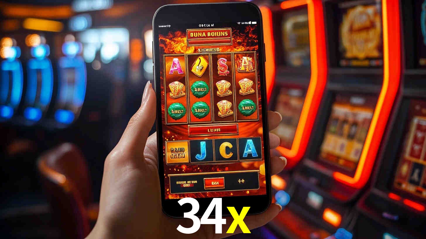 Sinta a adrenalina dos jogos de cassino com 34x