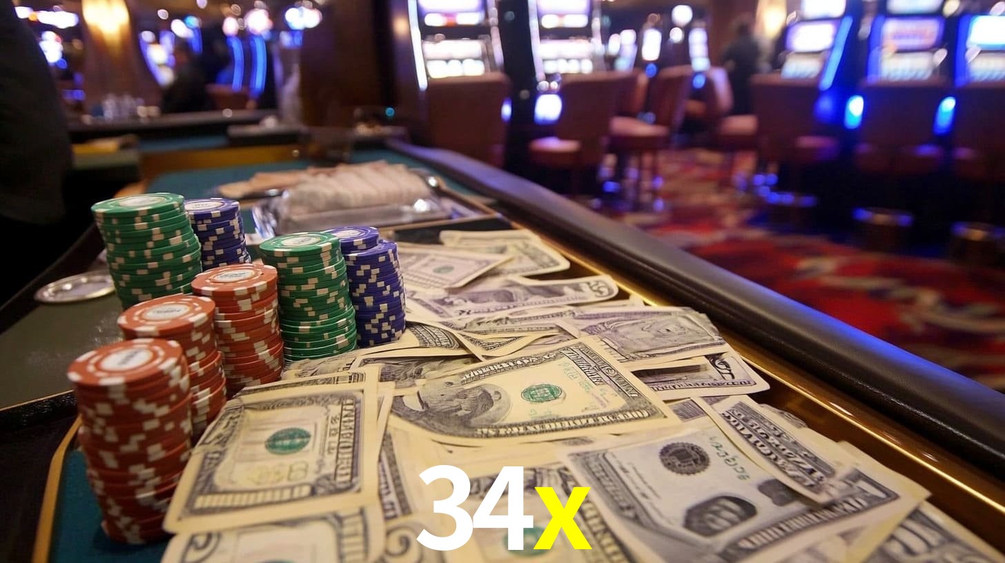 Slots com jackpots e giros grátis na 34x